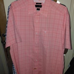Arrow Men's Pink Plaid Shirt